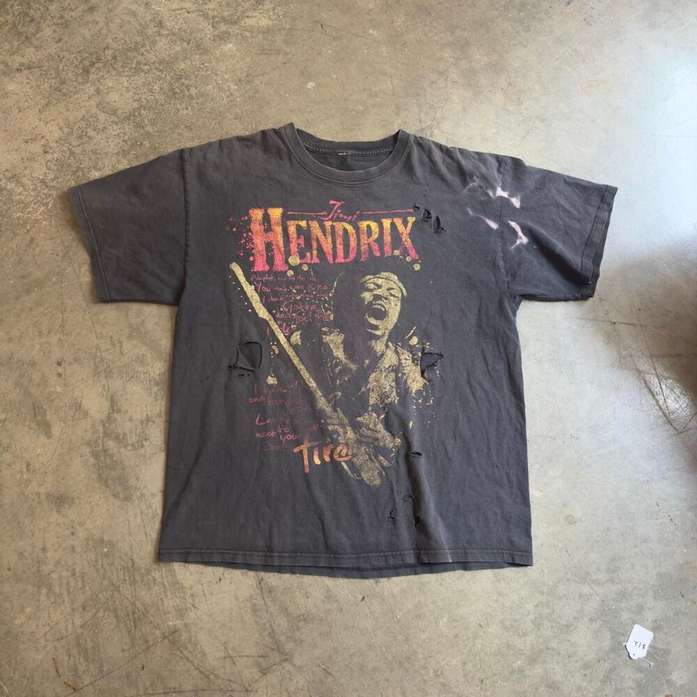 Black and yellow jimi hendrix